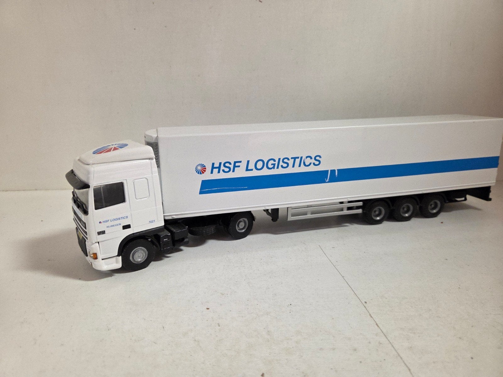 Lion Toys DAF 95XF HSF Logistics Nijmegen, ., Ophalen of Verzenden, Zo goed als nieuw, .