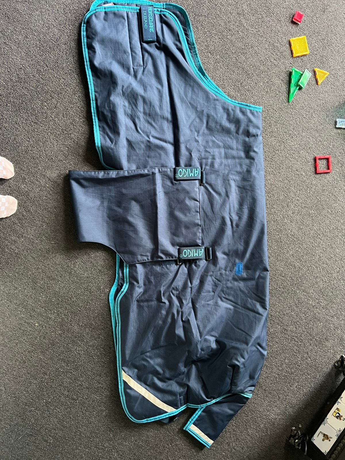 Horseware Amigo veulendeken 5.0 200 gram, Ophalen of Verzenden, Gebruikt, Blauw, Regendeken