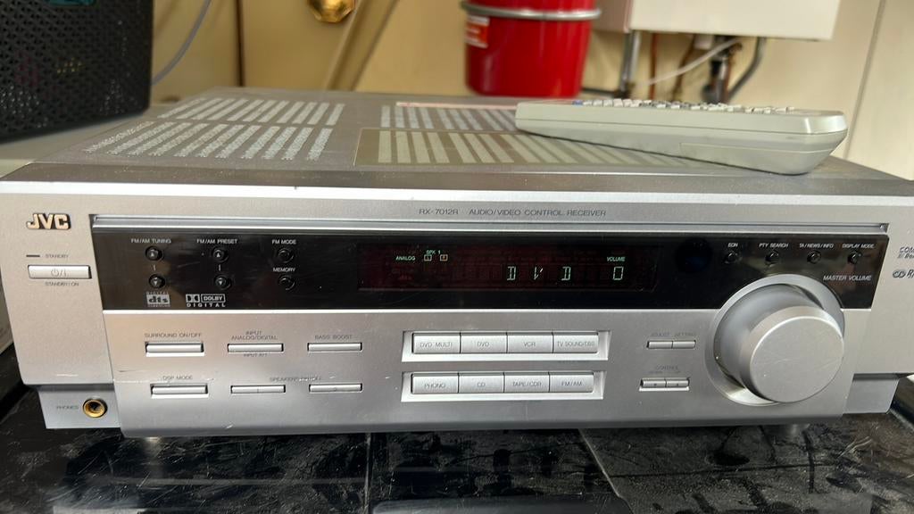 JVC VERSTERKER bieden, JVC, Ophalen of Verzenden, 60 tot 120 watt, Gebruikt