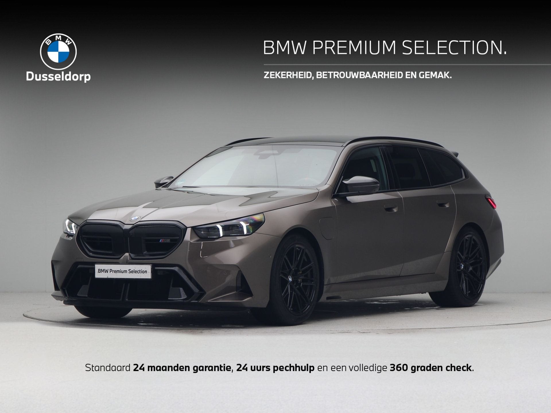 BMW M5 Touring (bj 2025, automaat), Auto's, Dealer onderhouden, Gebruikt, Overige brandstoffen, Vierwielaandrijving