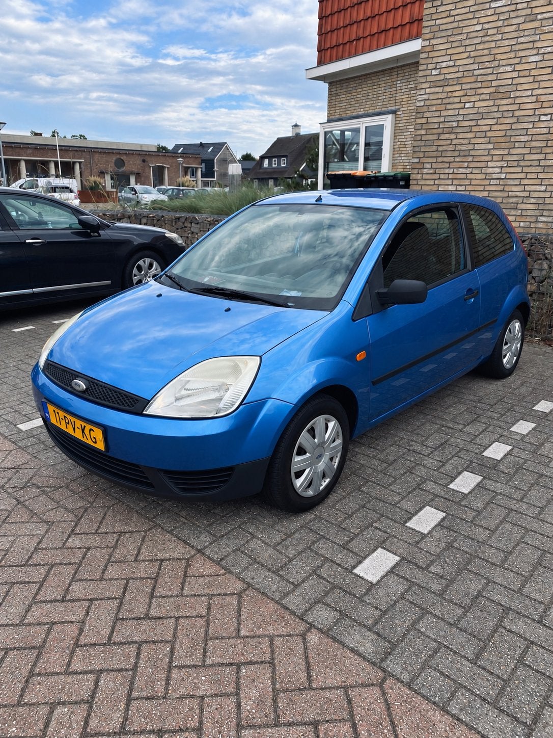 Ford Fiesta 1.3 69PK | 2004 | APK 07-2027 | 264.535 km, Auto's, 1299 cc, 40 €/maand, 4 cilinders, Blauw