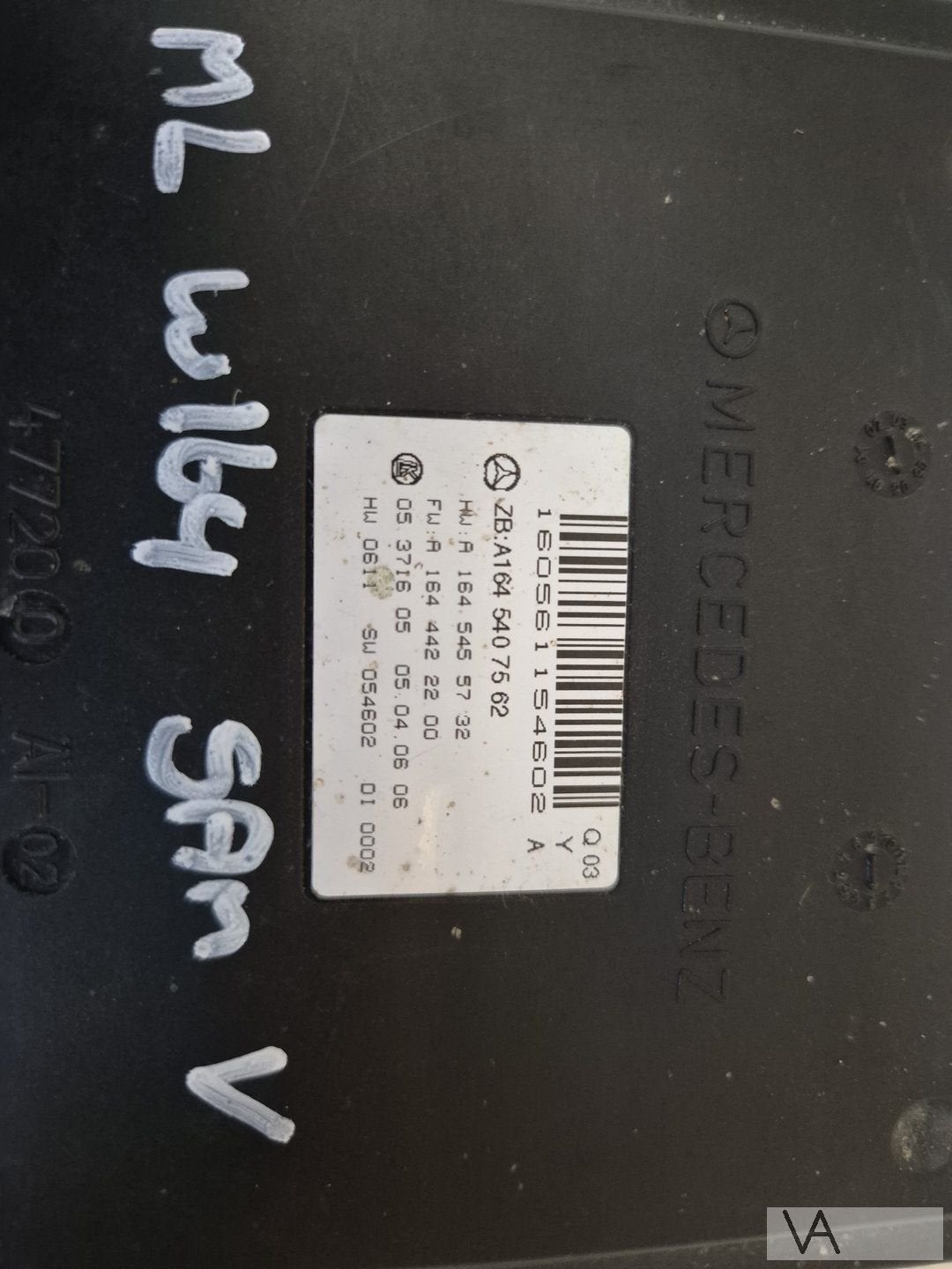 Zekeringkast SAM voorzijde van Mercedes ML W164 a1645407562, Gebruikt, -, Ophalen of Verzenden, -
