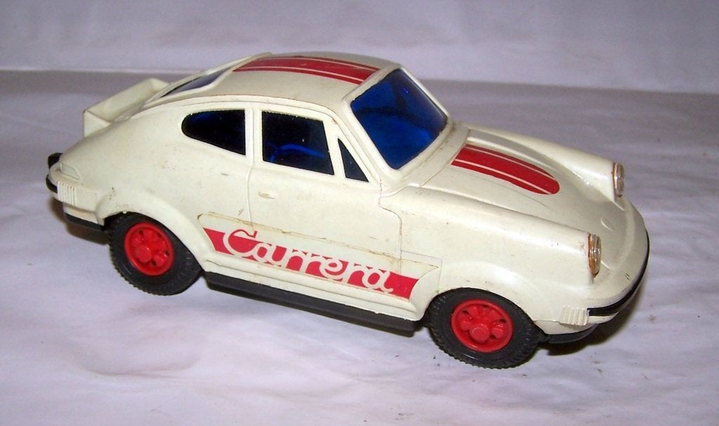 Vintage Porsche Carrera model. Igs., Antiek en Kunst, Antiek | Speelgoed, Ophalen of Verzenden