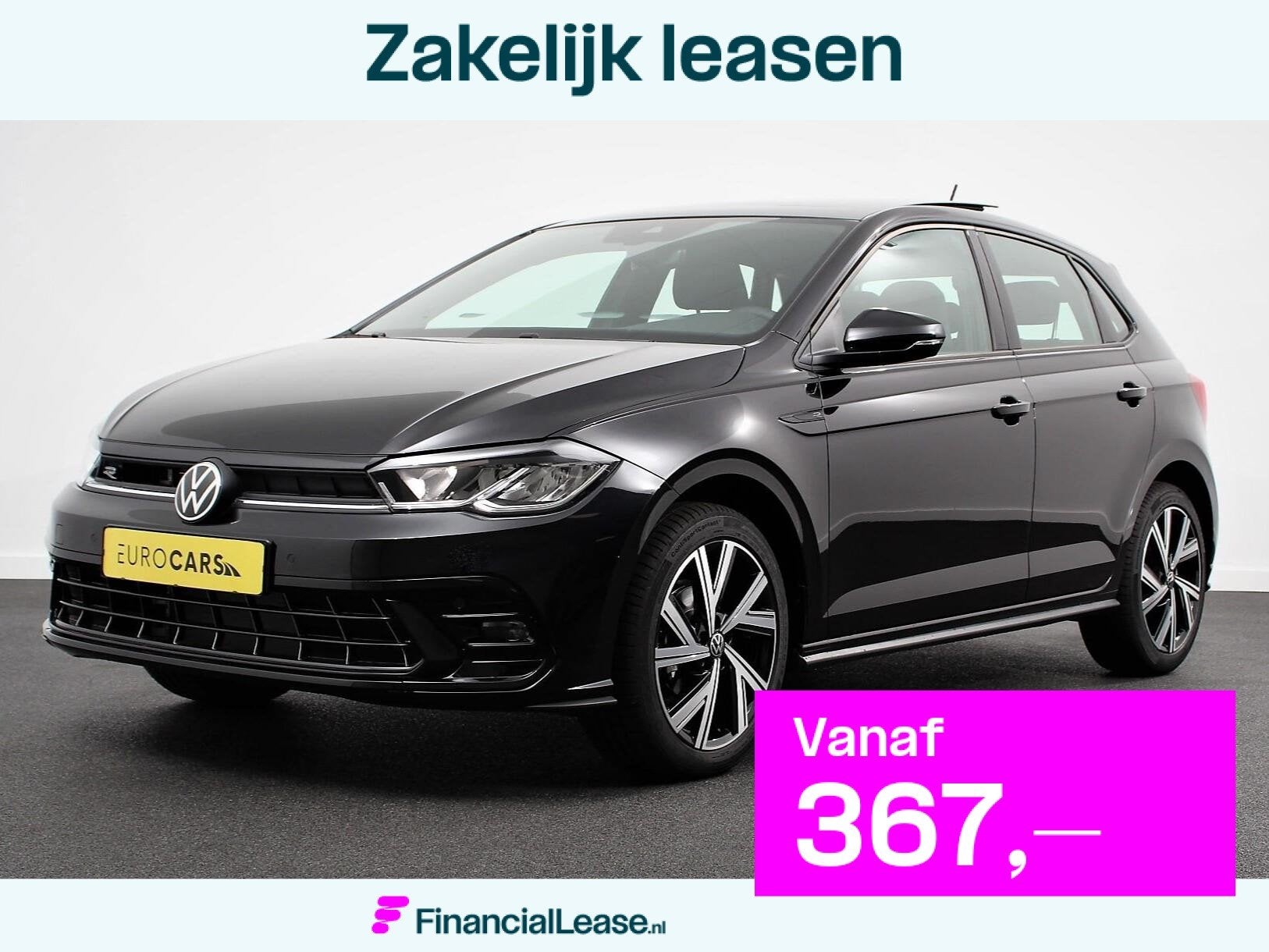 Volkswagen Polo 1.0 TSI DSG R-Line DEMO ! Panorama dak Navig, Stof, Gebruikt, Euro 6, 95 pk
