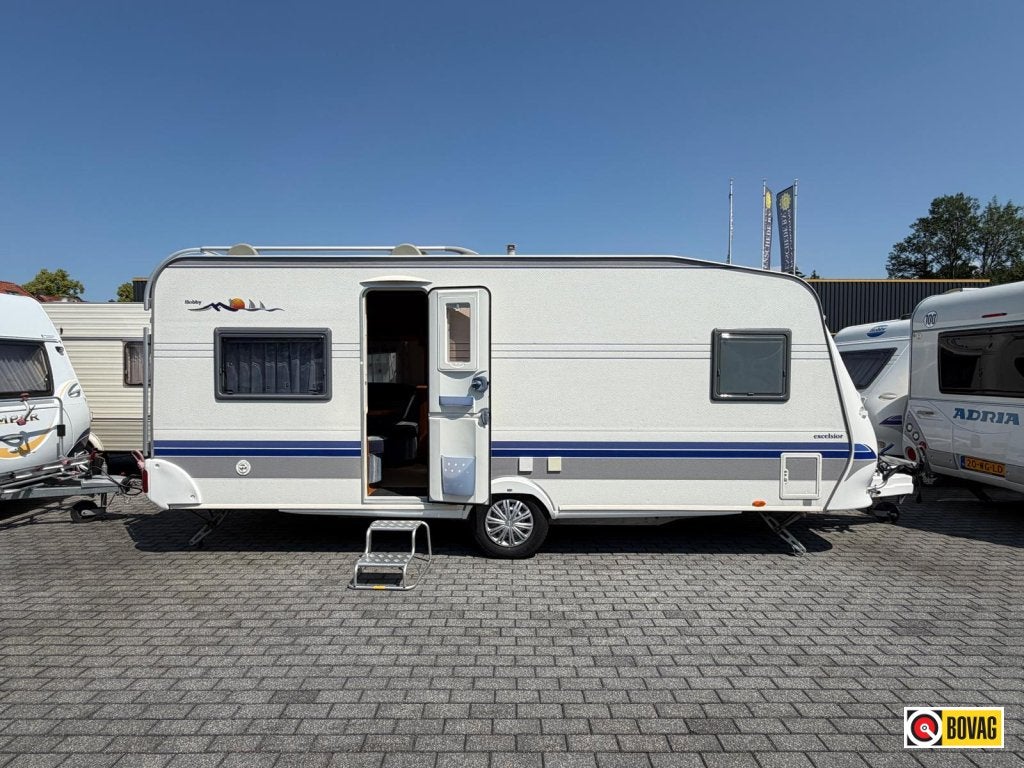 Hobby Excelsior 540 UFE Met Isabella VT, Luifel!, Caravans en Kamperen, Rondzit, Hobby, Bedrijf, Overige typen