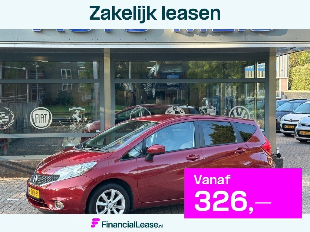 Nissan Note 1.2 DIG-S Connect Edition Automaat Airco Cruise, Gebruikt, 1045 kg, 1198 cc, 49 €/maand