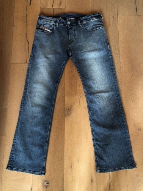 Diesel jeans, waist 33 , length 32 ( herenmaat USA , confect, W36 - W38 (confectie 52/54), Diesel, Blauw, Nieuw