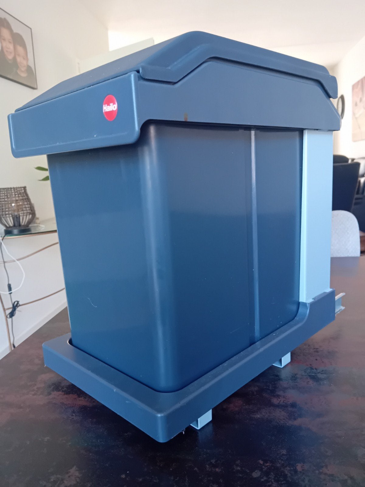 Hailo Solo Inbouw Prullenbak - 20 liter, Ophalen, Kunststof, Gebruikt, 5 – 50