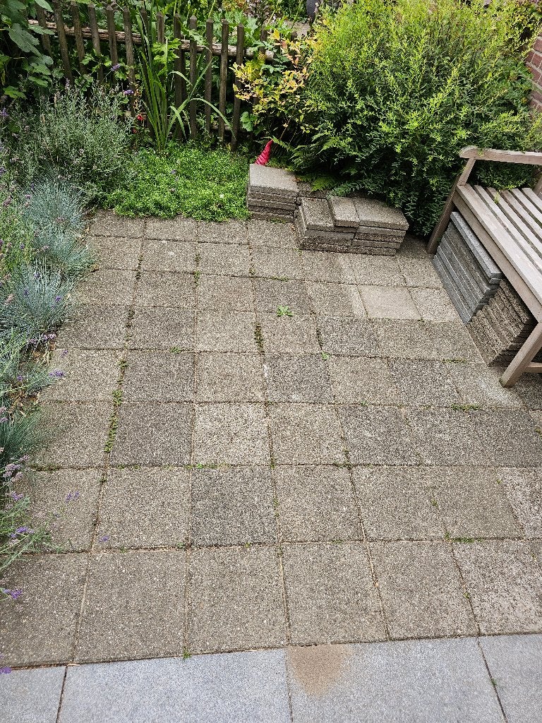 Tegels 30x30, Tuin en Terras, Tegels en Klinkers, Ophalen, Gebruikt, Beton, Terrastegels