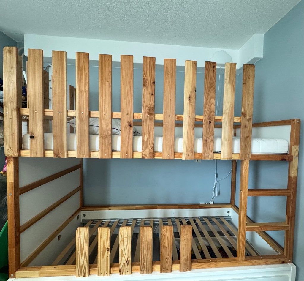 Ikea Kura stapelbed, Kinderen en Baby's, Kinderkamer | Stapelbedden en Hoogslapers, Ophalen, Zo goed als nieuw, Stapelbed