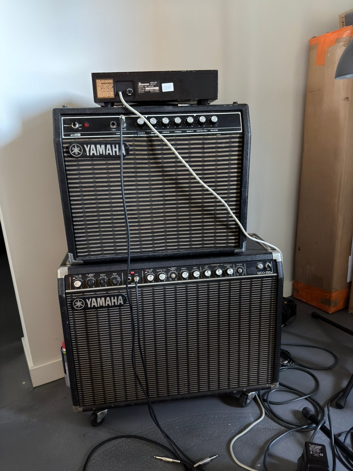 Yamaha G100 and fifty112 Guitar Amplifiers, Muziek en Instrumenten, Ophalen, Gebruikt, Gitaar, 50 tot 100 watt