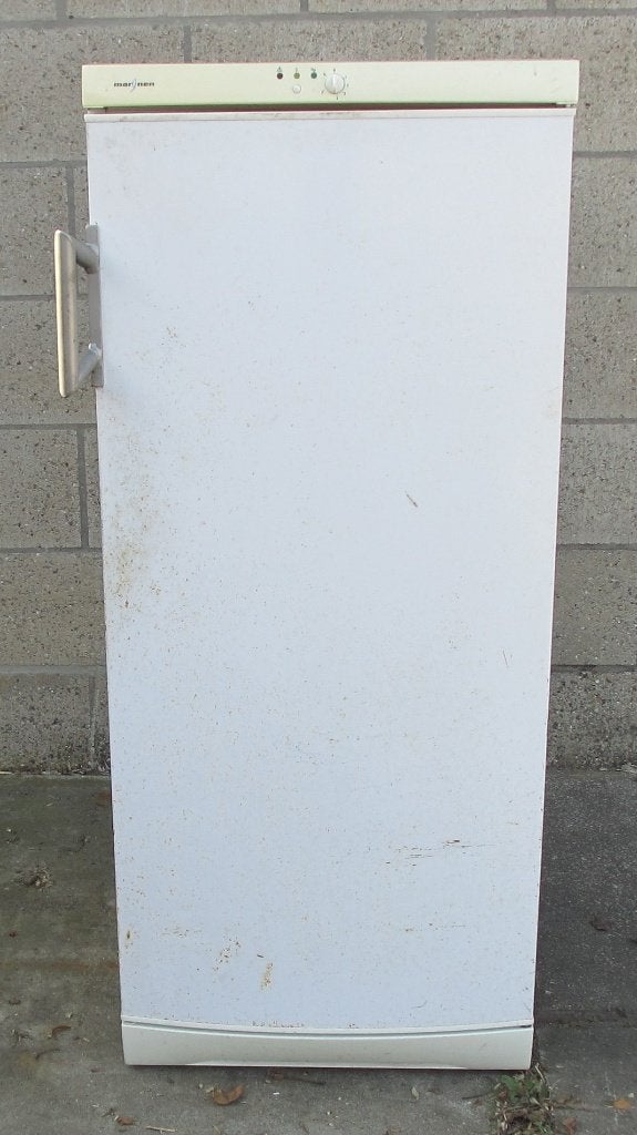 Marijnen grote vriezer met 5 lades - goedwerkend, Gebruikt, 120 tot 140 cm, Minder dan 60 cm, Vrijstaand