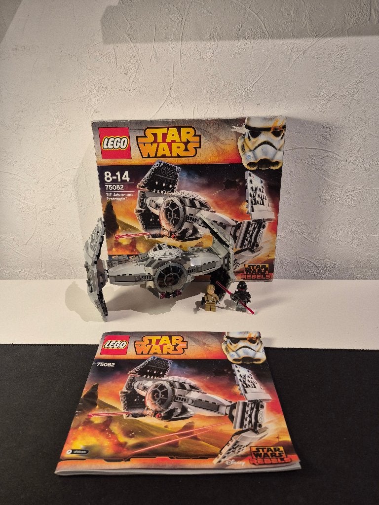 Lego Star Wars 75082 TIE Advanced Prototype, Gebruikt, Star Wars, Lego, Ophalen of Verzenden