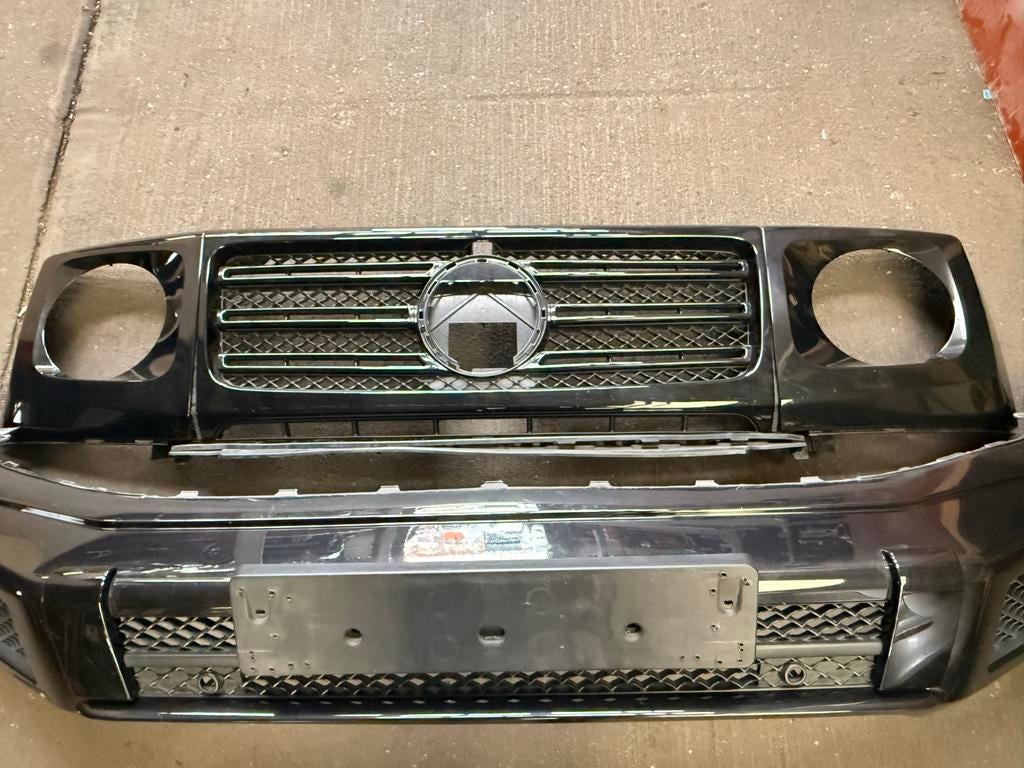 Mercedes G Klasse W463 Voorbumper en grill AMG Line, Auto-onderdelen, Gebruikt, Voor, Mercedes-Benz, Ophalen of Verzenden