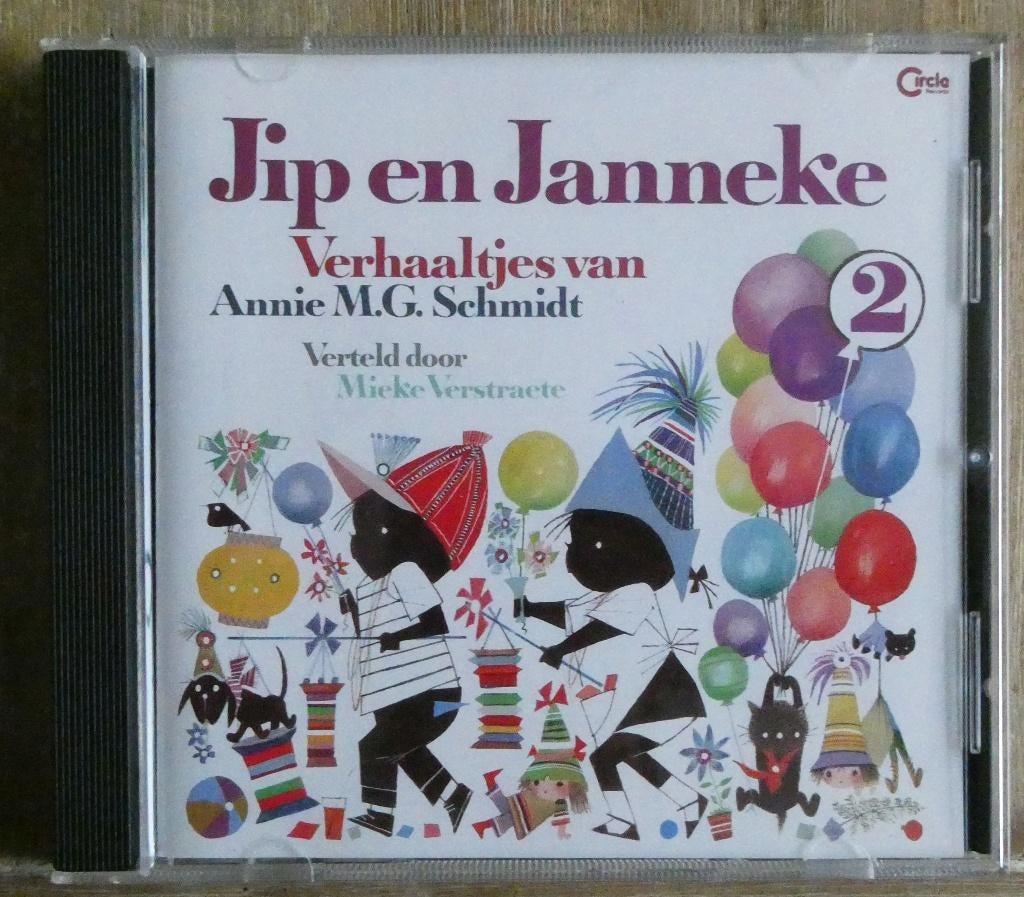 Luisterboek Jip en Janneke Deel 2 - Annie M.G. Schmidt , Ophalen of Verzenden, Annie M.G. Schmidt, Cd, Kind