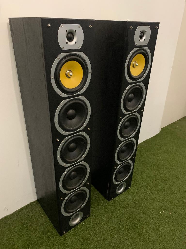 hifi boxen, Zo goed als nieuw, 120 watt of meer, Front, Rear of Stereo speakers, Ophalen