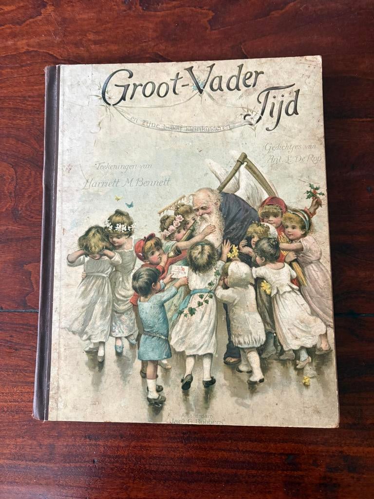 Grootvader tijd en12 klein-kinderen.Harriette Bennett, Ophalen of Verzenden, Gelezen
