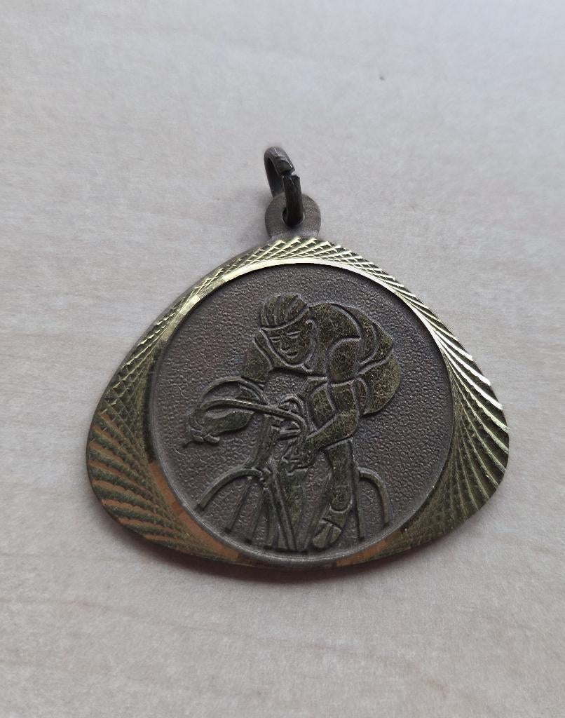 Wielrennen Fiets Avondvierdaagse SSOVH Spoorwegen medaille, Ophalen of Verzenden, Overige materialen
