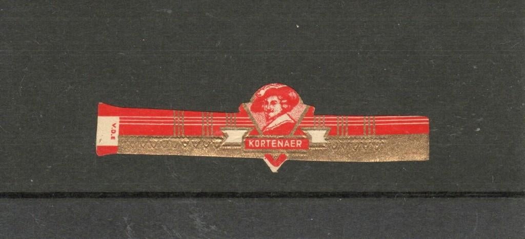 Kortenaer vde, Ophalen of Verzenden, Sigarenbandjes