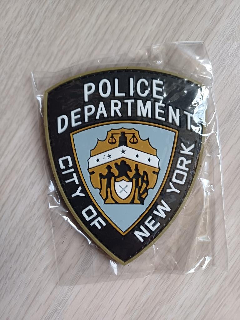 Patch NYPD, Ophalen of Verzenden, Landmacht, Amerika, Embleem of Badge