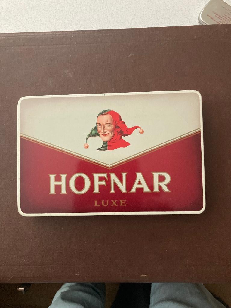 sigarendoos hofnar, Ophalen of Verzenden, Gebruikt, Tabaksdoos of Verpakking