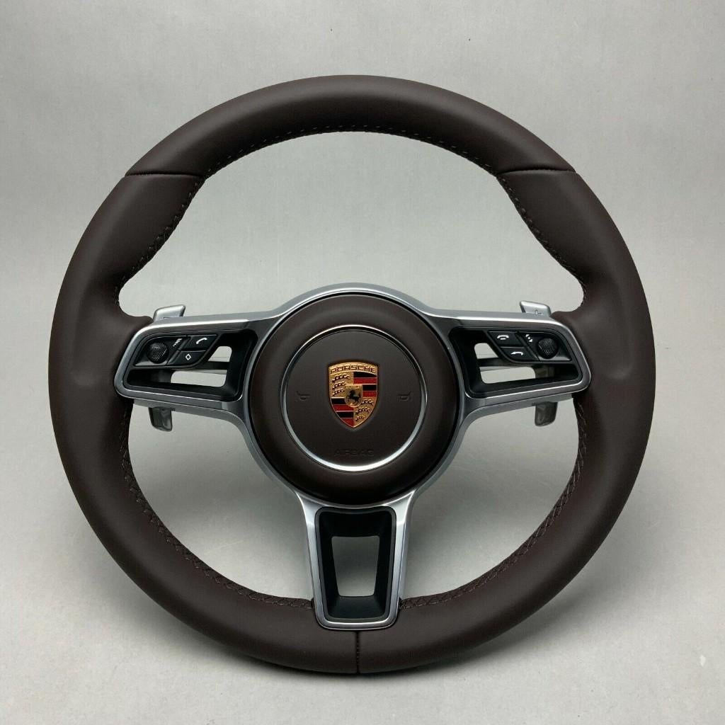 Porsche bruin leer compleet espresso modern upgrade, Auto diversen, Tuning en Styling, Ophalen of Verzenden