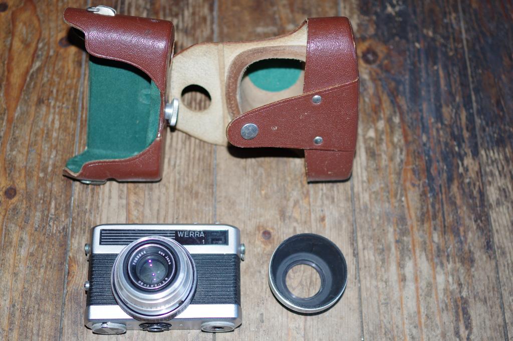 Analoge kleinbeeld fotocamera Werra 1, Ophalen of Verzenden, Gebruikt, Compact, Overige Merken