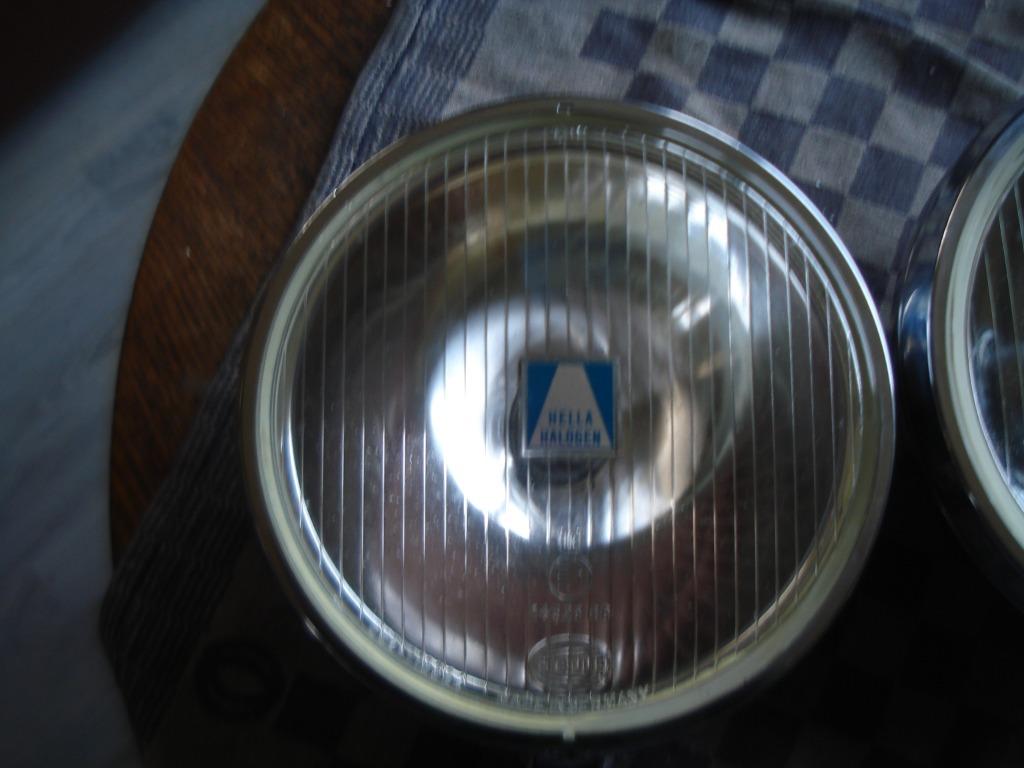 Oldtimer 2 Hella verstralers type 192 diameter 20 cm, Auto-onderdelen, Verlichting, Ophalen of Verzenden, Gebruikt