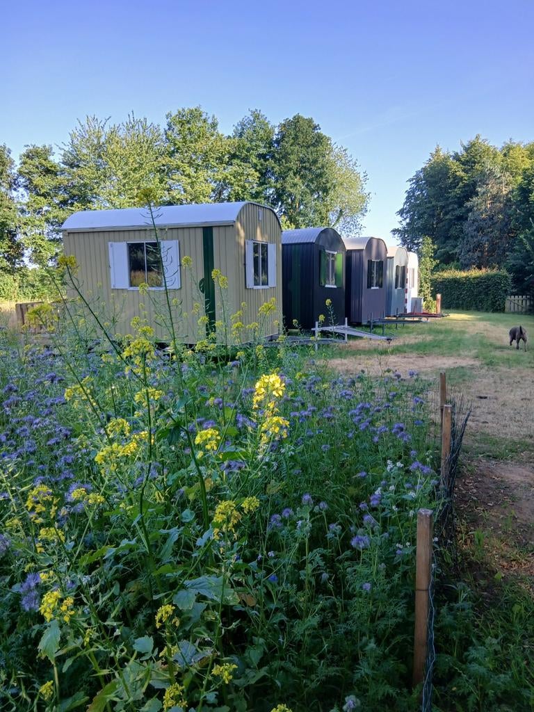 Pipowagen atelier kantoor tinyhouse chillroom mancave, Doe-het-zelf en Verbouw, Bouwketen en Schaftketen, Ophalen
