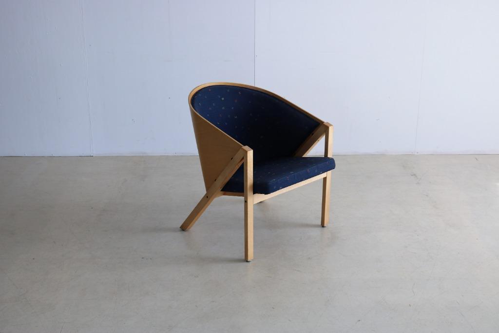 Vintage armchair | fauteuil | jouko jarvisalo | mondi soft, Huis en Inrichting, Stoelen, Gebruikt, Bruin, ., Ophalen of Verzenden