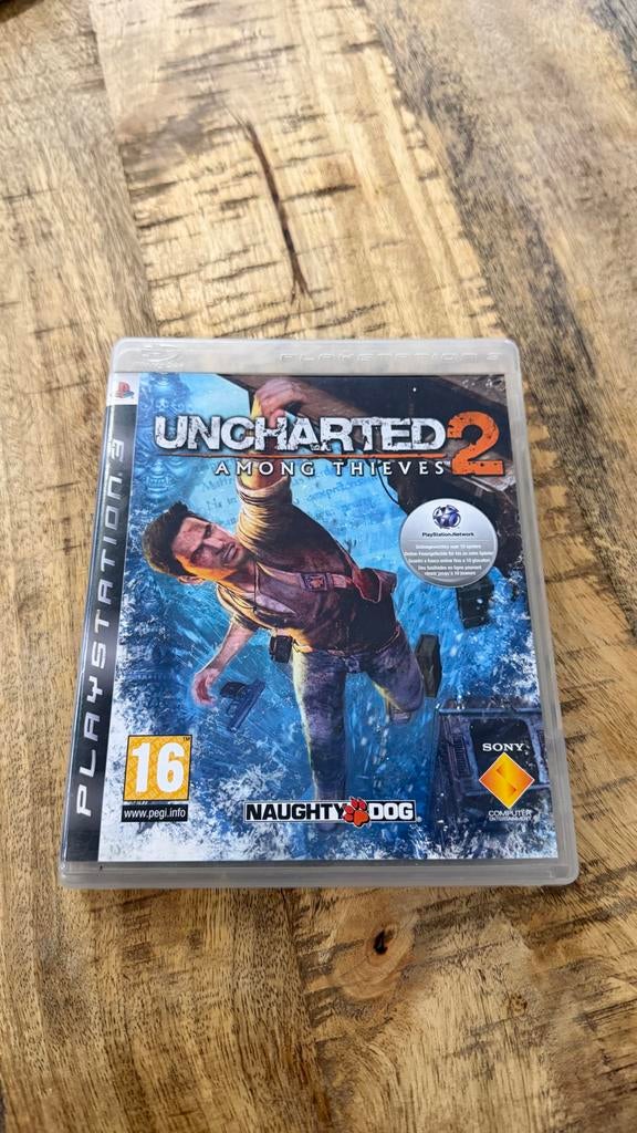 Uncharted 2: Among Thieves - PS3, Spelcomputers en Games, Avontuur en Actie, Online, Gebruikt, 1 speler