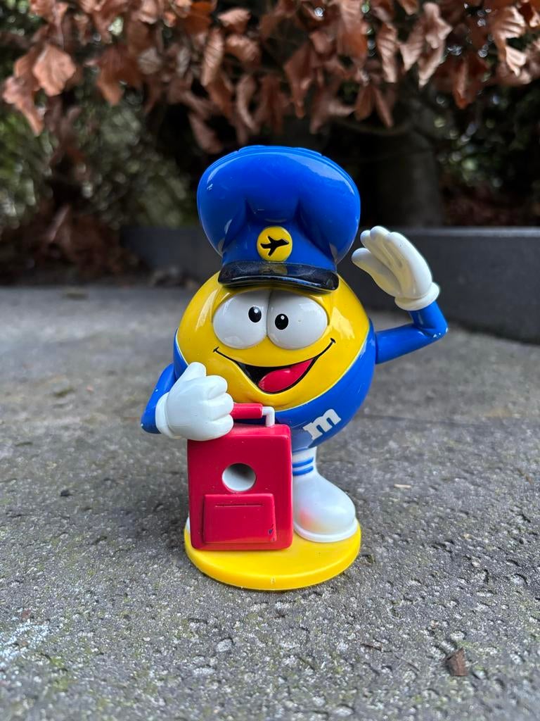 M&M Snoepautomaat dispenser Junior - Piloot, Verzamelen, Poppetjes en Figuurtjes, Ophalen of Verzenden, Gebruikt