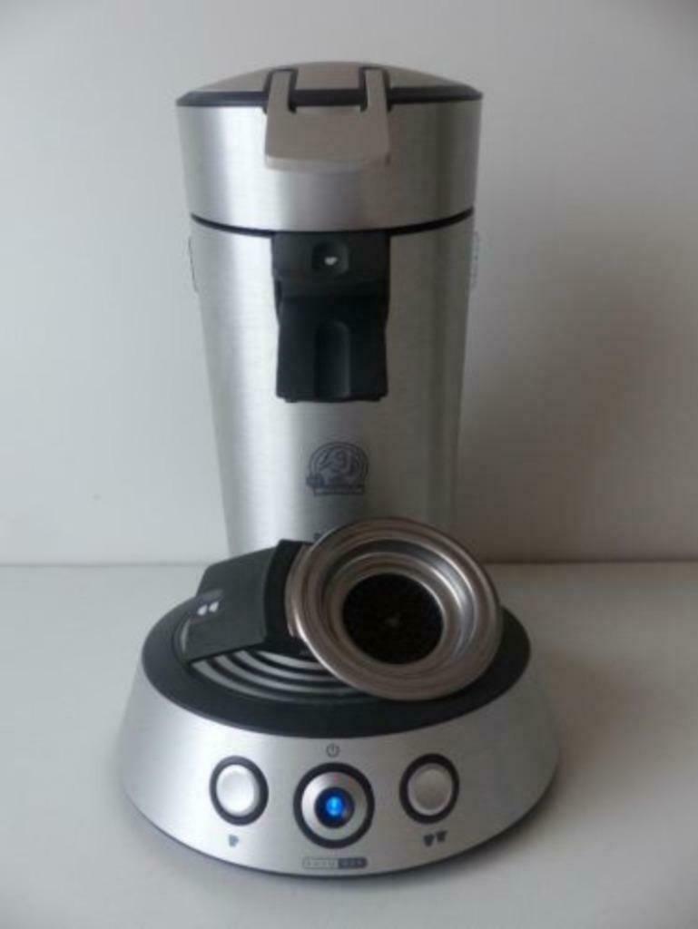 Philips Senseo HD7840 RVS geborsteld, in zeer mooie staat., Ophalen, Gebruikt, Koffiemachine, 4 tot 10 kopjes
