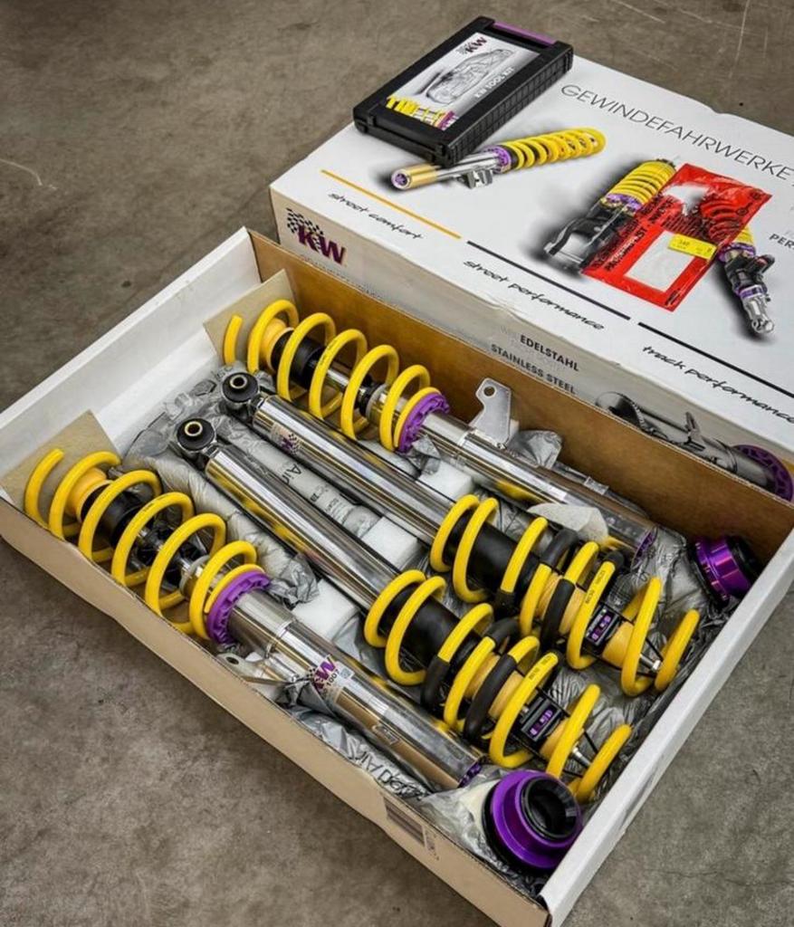 KW V3 Schroefset  met lagers voor Golf 8R zgan audi seat vw, Ophalen