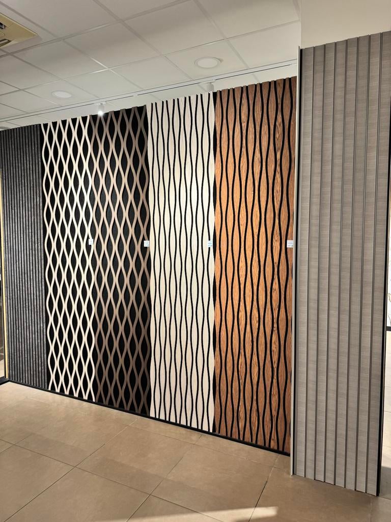 Nieuwste akoestische wandpanelen 2025, Ophalen of Verzenden, Nieuw, Hout, 20 tot 50 mm