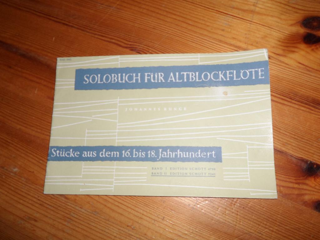 Stucke aus dem 16 bis 18 jahrhundert - altblockflote, Gebruikt, Klassiek, Ophalen of Verzenden, Blokfluit