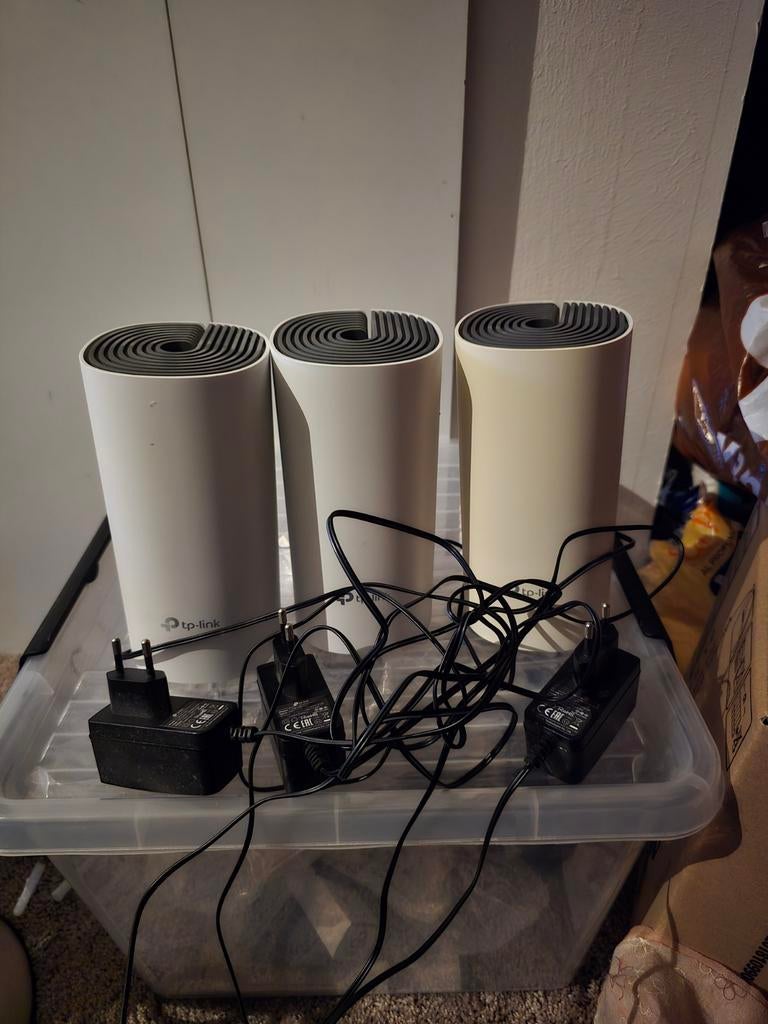 TP-Link Deco E4 Mesh WiFi Systeem, Computers en Software, Powerlines, Gebruikt, Ophalen of Verzenden