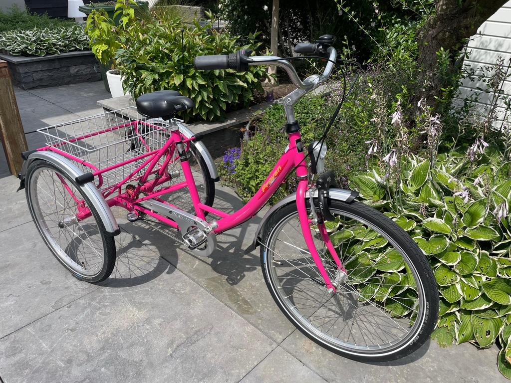 Driewieler Senzup Proven - kleur roze, Fietsen en Brommers, Fietsen | Driewielfietsen, Ophalen, Zo goed als nieuw, Senzup
