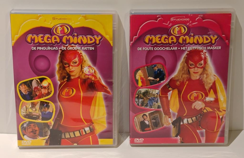 Mega Mindy – 2 DVD’s | Mooie staat | Studio 100, Alle leeftijden, Overige genres, Ophalen of Verzenden, Zo goed als nieuw
