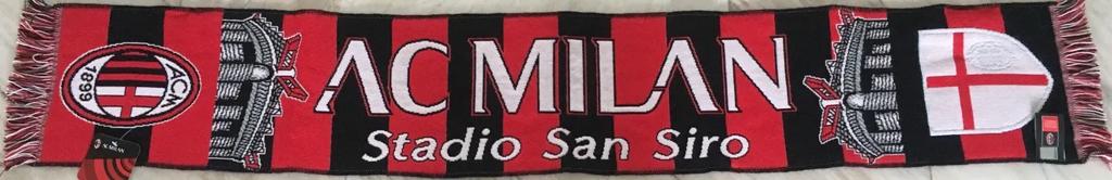 Ac Milan Sjaal, Ophalen of Verzenden, Zo goed als nieuw, Buitenlandse clubs, Vaantje of Sjaal
