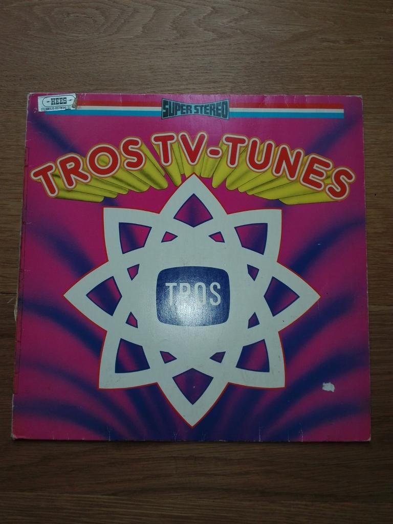 LP TROS TV Tunes, Ophalen of Verzenden, Zo goed als nieuw, Overige formaten, Levenslied of Smartlap