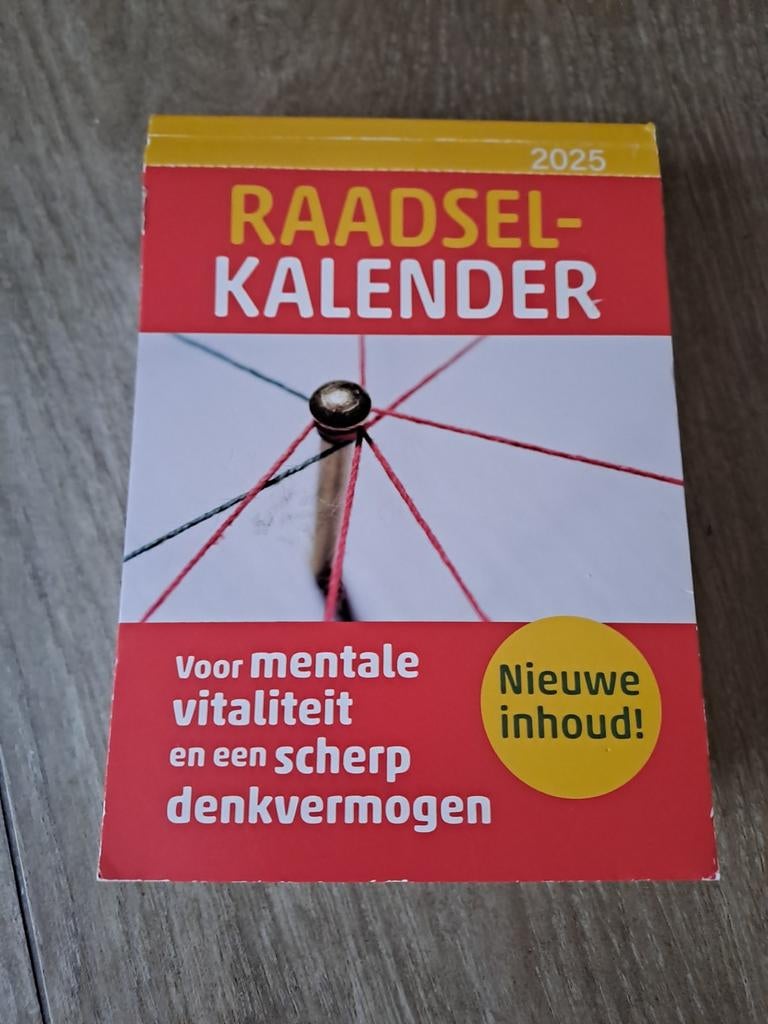 Raadsel kalender 2025, Ophalen of Verzenden, Nieuw, Geld en Beleggen