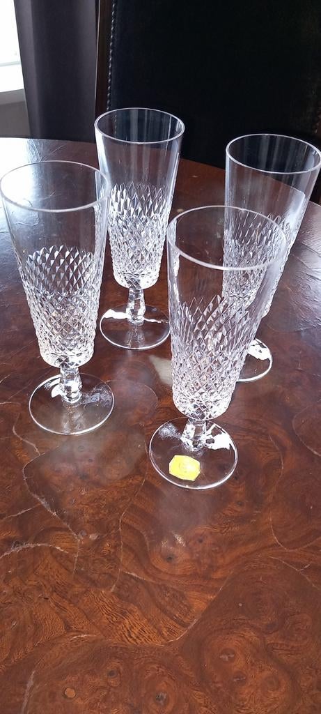 Kristallen Glazen Set van 4, Ophalen of Verzenden
