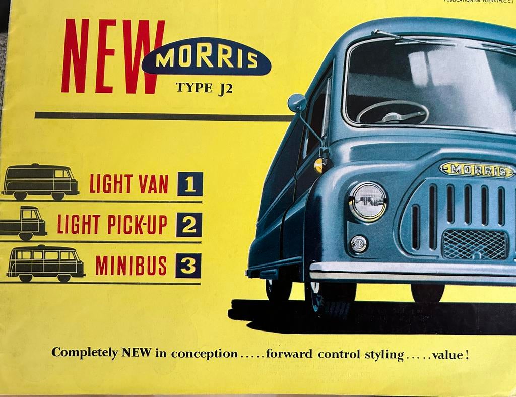 Morris type J2 folder, Verzenden, Gelezen, Overige merken