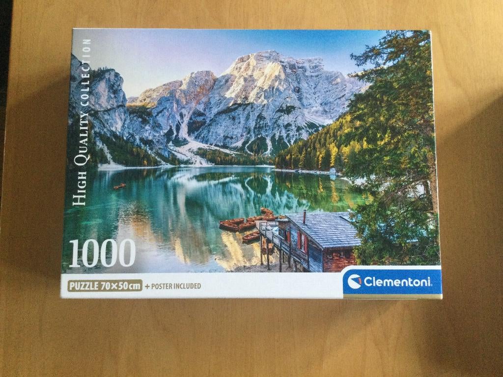 Clementoni legpuzzel, niet eenvoudig, Ophalen, 500 t/m 1500 stukjes, Zo goed als nieuw, Legpuzzel
