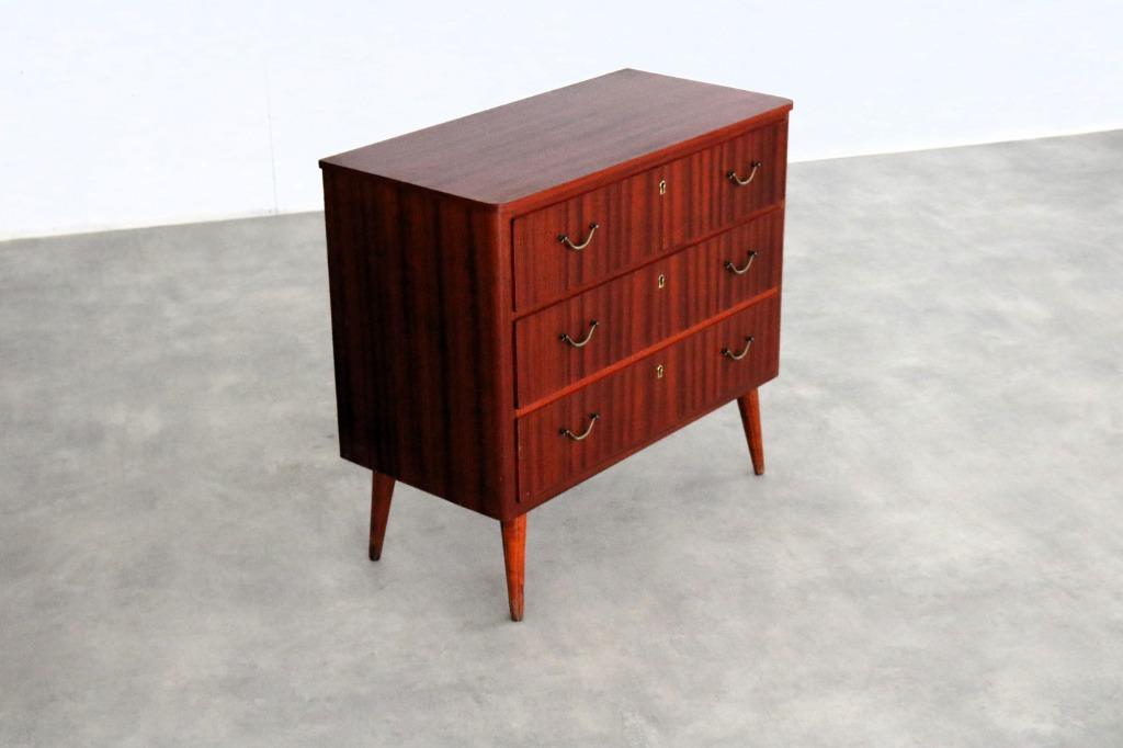 vintage ladenkast | kast | jaren 60 | Zweden, Huis en Inrichting, Teakhout, Gebruikt, Timbeije@hotmail.com, 3 of 4 laden