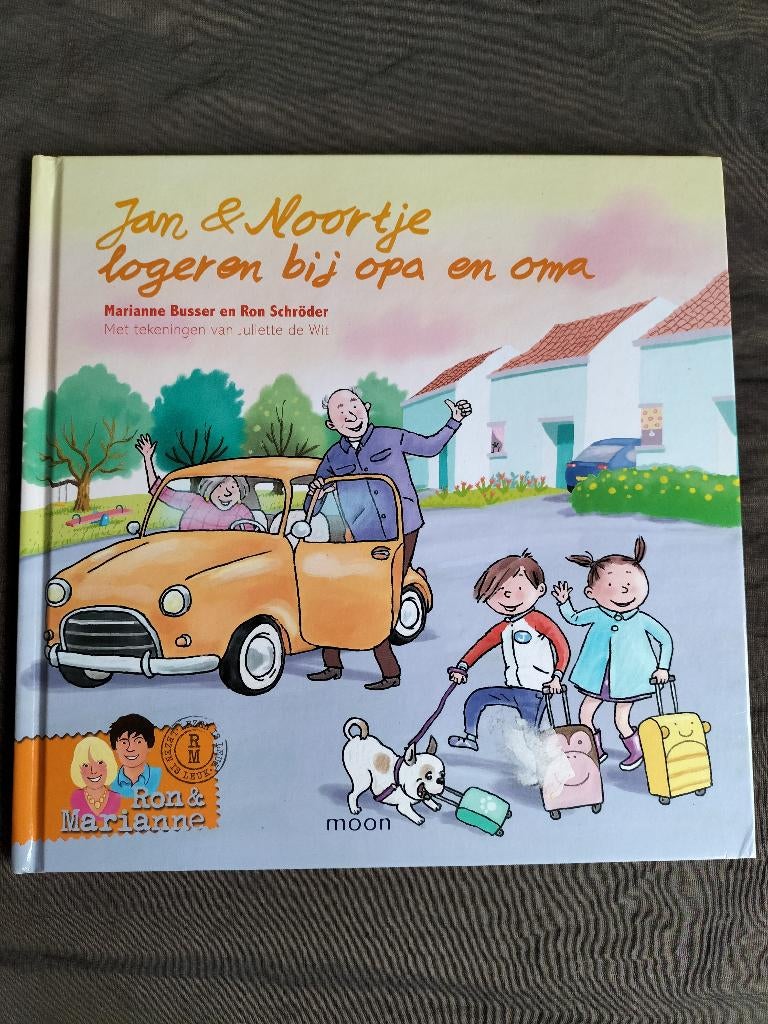 Busser & Schröder - Jan en Noortje logeren bij opa en oma, Boeken, Kinderboeken | Kleuters, Fictie algemeen, Jongen of Meisje