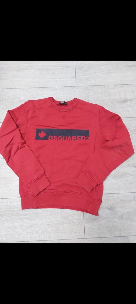 Rood Dsquared2 sweater maat 14 jaar, Jongen of Meisje, Trui of Vest, Dsquared2, Ophalen of Verzenden