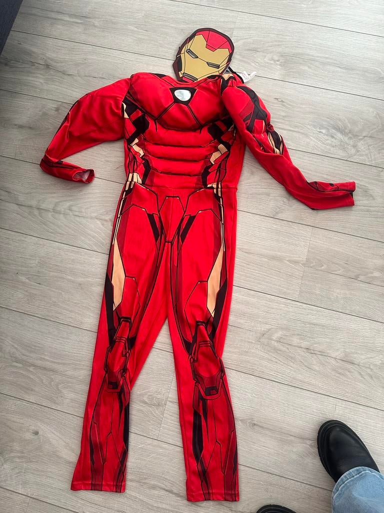 IronMan Verkleedpak Maat 122/128, Ophalen, Zo goed als nieuw, 122 t/m 128, Jongen
