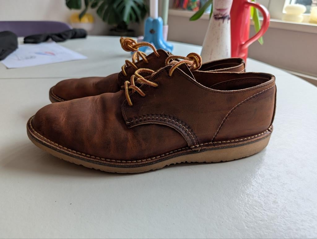 Red Wing Weekender Rough Tough Copper - Maat 42.5, Kleding | Heren, Schoenen, Red Wing, Bruin, Ophalen of Verzenden, Gedragen